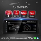 4G LTE Android 10 Автомобильный мультимедийный радиоплеер GPS-навигация для BMW 5 серии E60 E61 E63 E64 3 серии E90 E91 E92