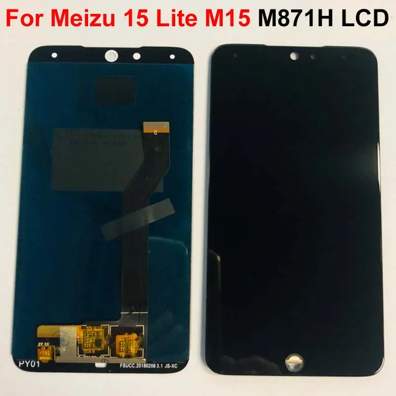 5 46 &quotНовый AAA качество оригинал для Meizu 15 Lite M15 M871H Полный ЖК дисплей + кодирующий