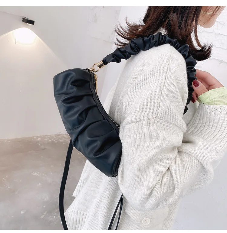 

Small PU Leather Crossbody Bags For Women 2020 Fashion Elegant Solid Color Shoulder Handbags Female Travel Cross Body Bag