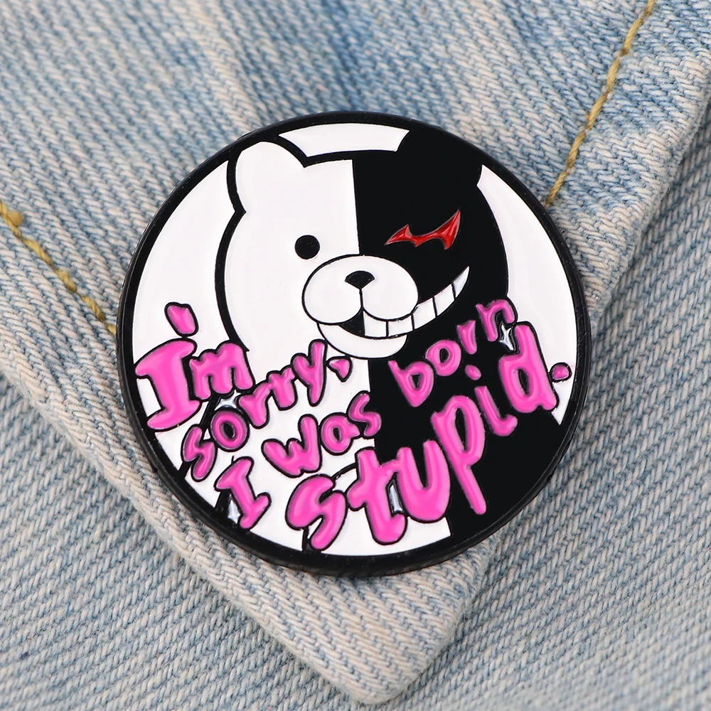 LT1176 Danganronpa Anime Accessories Brooches Pin Cute Things Enamel Pins Badges on Backpack Manga Japanese Fashion Jewelry Gift