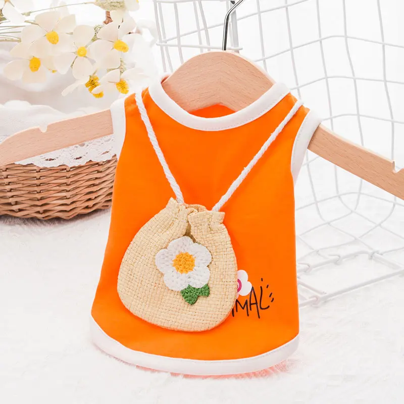 

Dog Summer Clothes for Small Dogs Cat Puppy Vest Yorkie Maltese Costume Poodle Bichon Schnauzer Poodle Pomeranian Pet Clothing