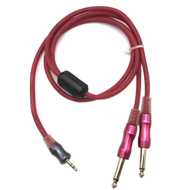 Высококачественный стерео разъем 3 5 мм к двойному аудио разветвителю 1/4 дюйма 6 35