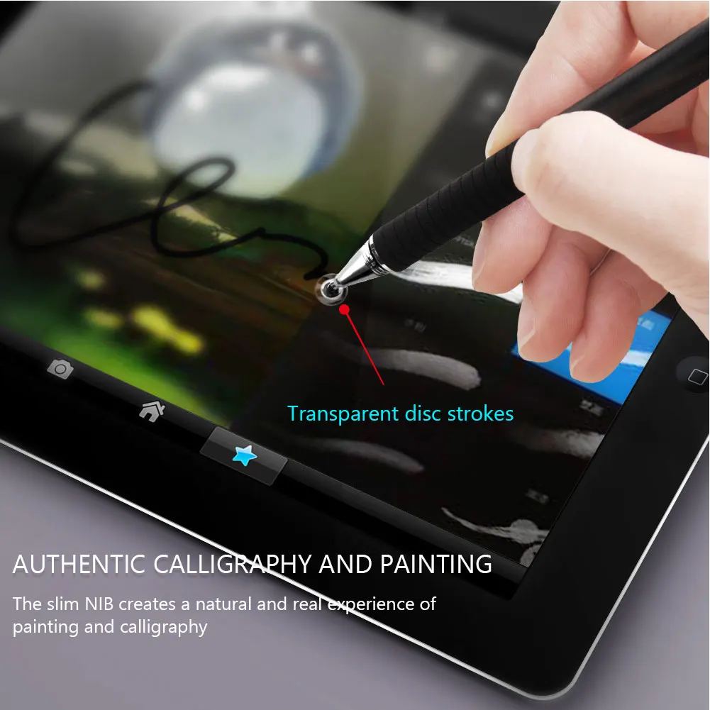 стилус для планшета 2 в 1 емкос