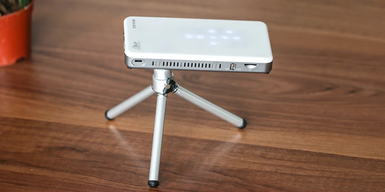 CRENOVA новейший мини DLP проектор X2 с Android 7,1 wifi Bluetooth(2G+ 16G), поддержка 4K светодиодный портативный 3D проектор Beamer