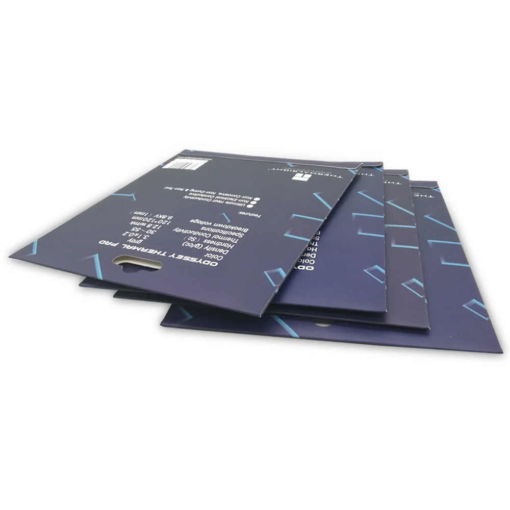 Термальность прямо pad 85X45mm 120X120mm 12 8 W/mK Процессор/GPU Графика карты
