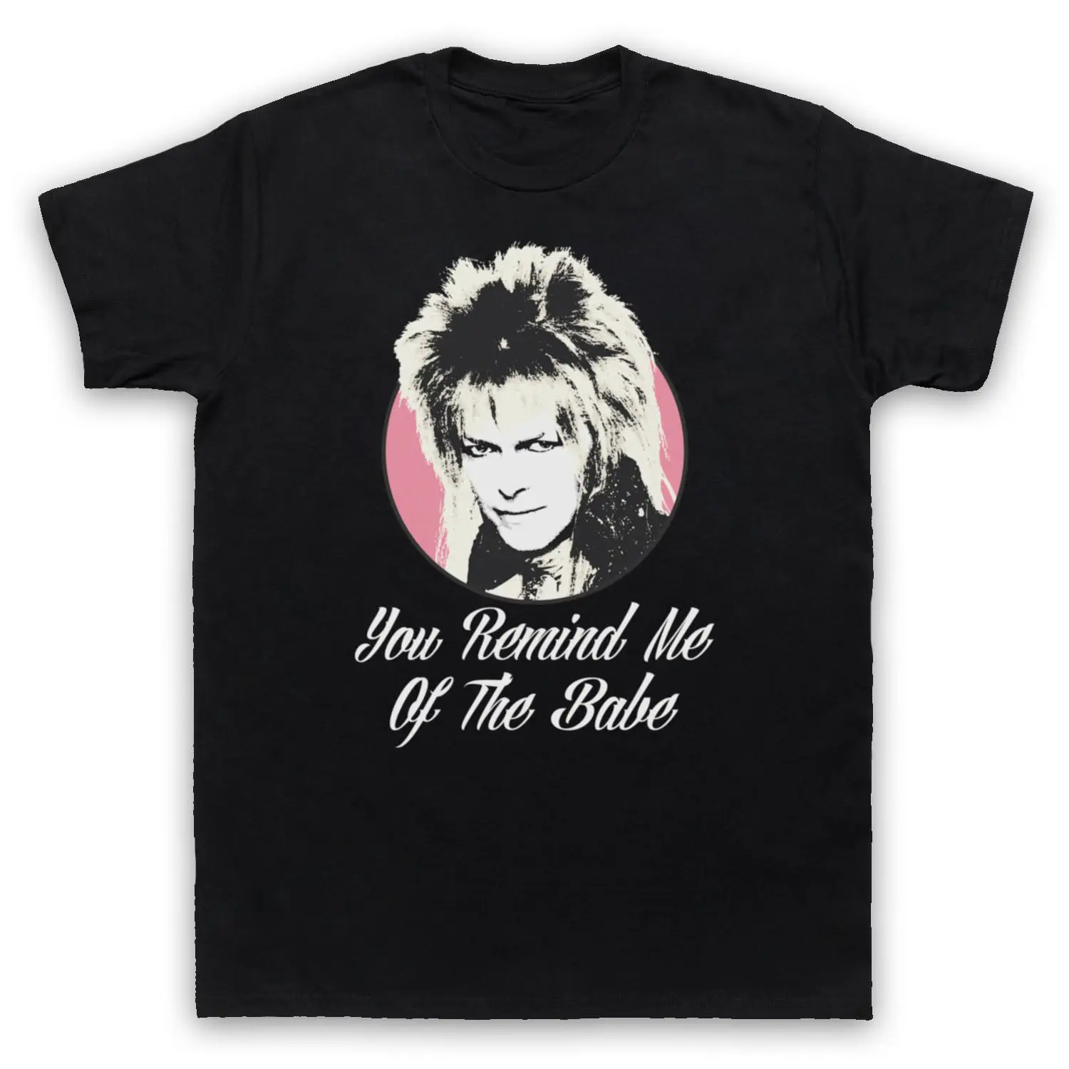 GOBLIN KING informent 80'S labyrth BOWIE BABE футболка в классическом стиле winner Мужская брендовая