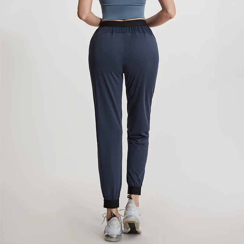 

Vansydical Women Loose Running Pants Elastic Training Joggers Trousers High Waist Quick Dry Athletic Gym Fitness Yoga Sweatpants