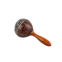 coconut shell cabasa shaker gourd shaker rattle percussion musical instrument toy orff musical instruments rattle tool