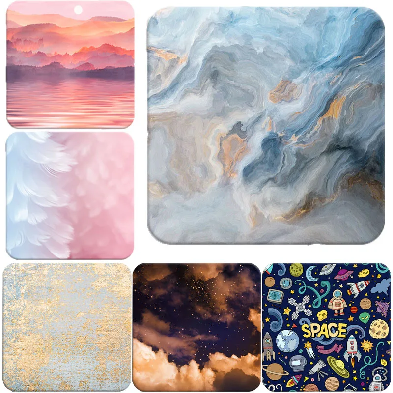 1/5 шт. квадратные подставки для напитков Абсорбирующая Тепловая подставка