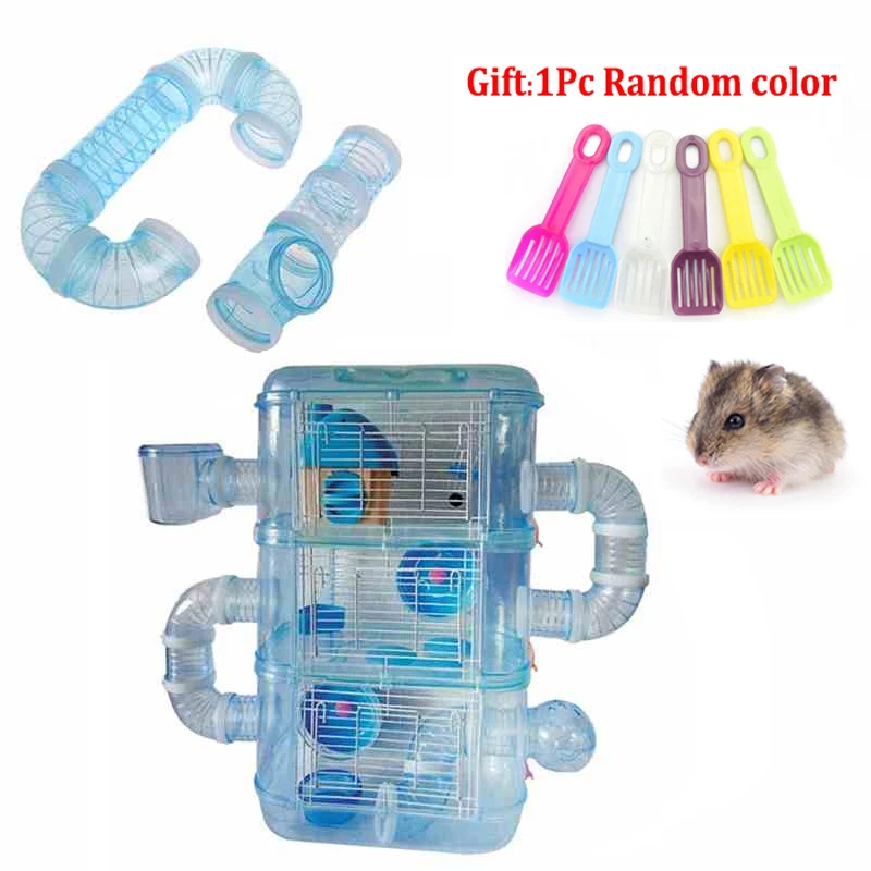 Хомяк U образная трубка игрушка пластиковая лампа подключенная внешняя для