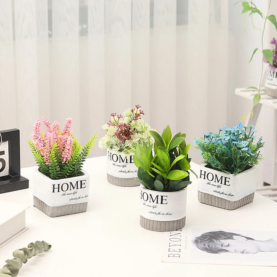 Гортензия в скандинавском стиле керамические горшечные растения для дома