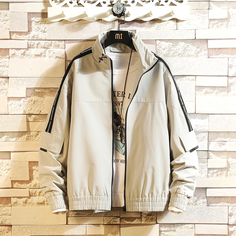 

2019 autumn new Japanese multi-pocket tooling jacket men's jacket