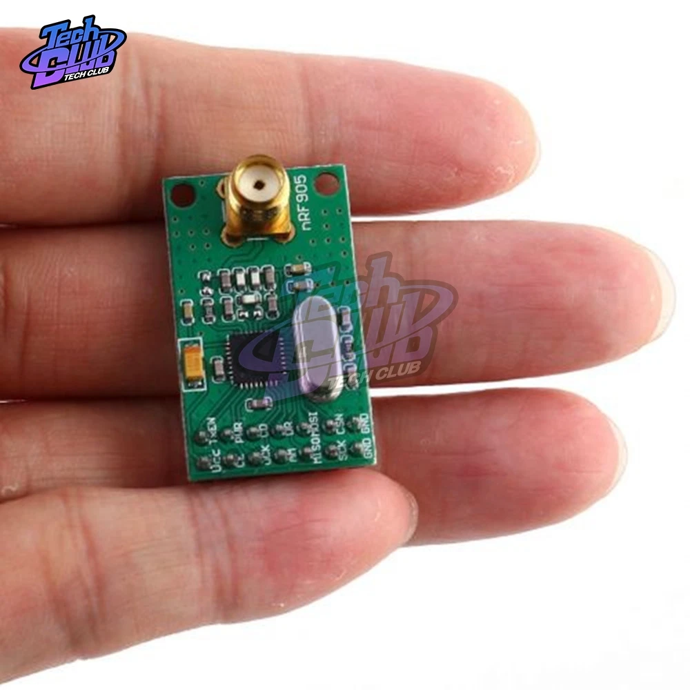 NRF905 модуль беспроводного приемопередатчика плата приемника NF905SE с антенной FSK GMSK