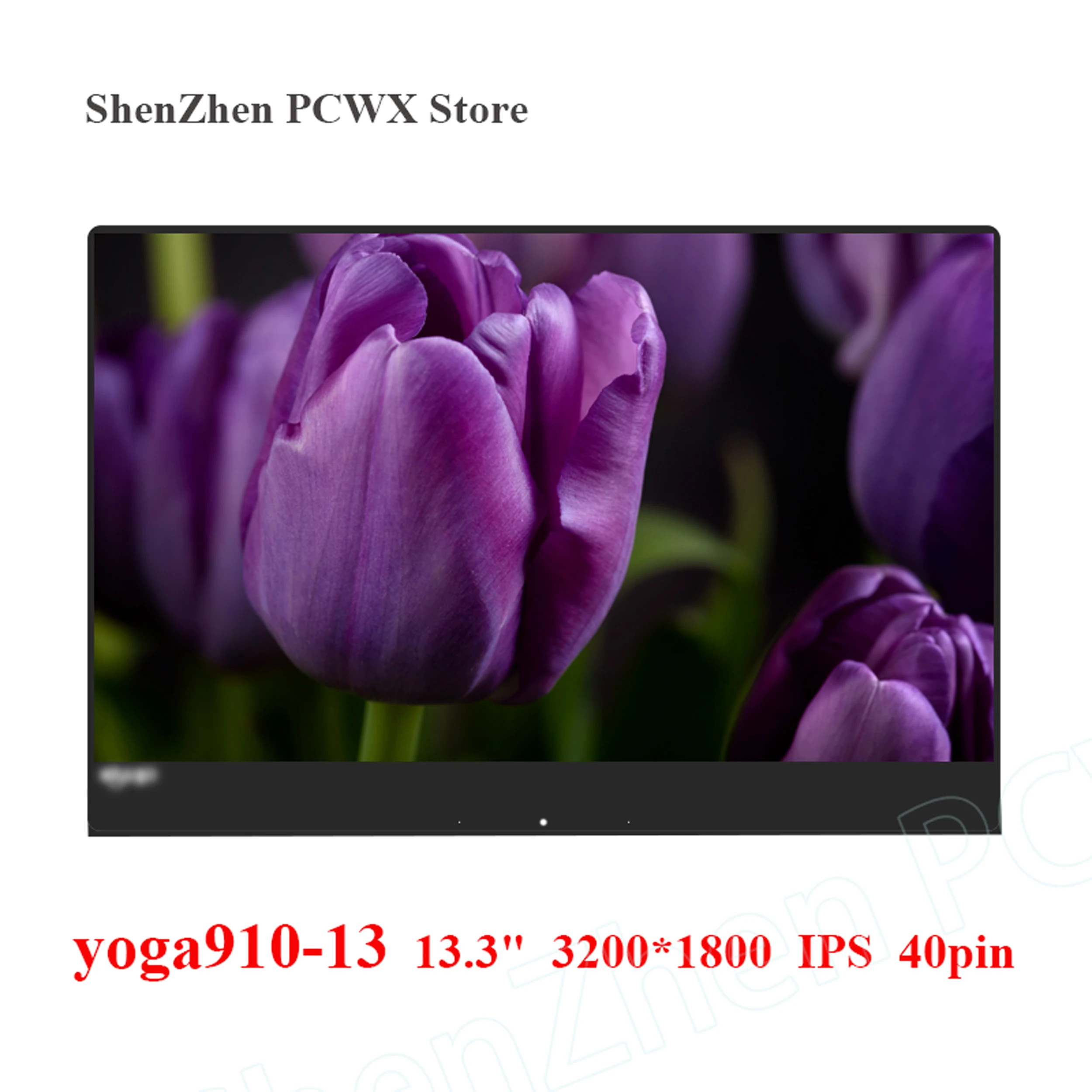 LCD-13.3 дюймов-IPS для Lenovo yoga 910-13 ноутбук сенсорный экран в сборе 1920*1080 3200*1800 eDP 40