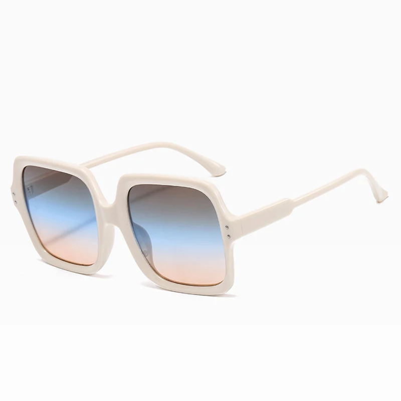 

Luxury Square Sunglasses Women Brand Designer Retro Frame Big Sun Glasses Female Vintage Gradient Male Unisex Sun Glasses