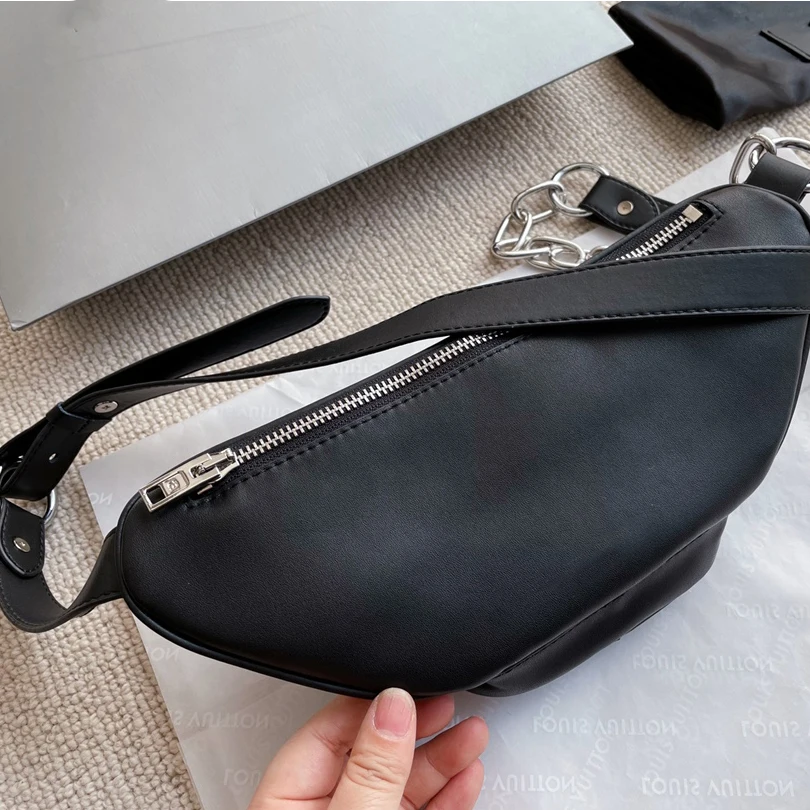 

2021 New Unisex Waist Bag Luxury Design Shoulder Bag Alexander Leather Chest Bag