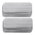 Тряпка для швабры Xiaomi Mijia Deerma, с распылителем воды, вращающаяся на 360 градусов, 8 шт.