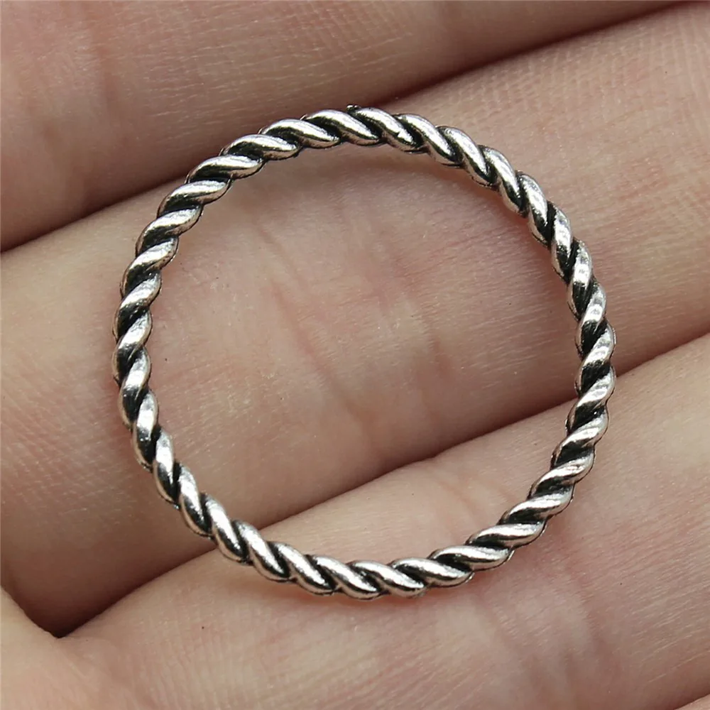 

bulk charms Pendants 20pcs Circle Connectors bracelet charms for jewelry making 25mm