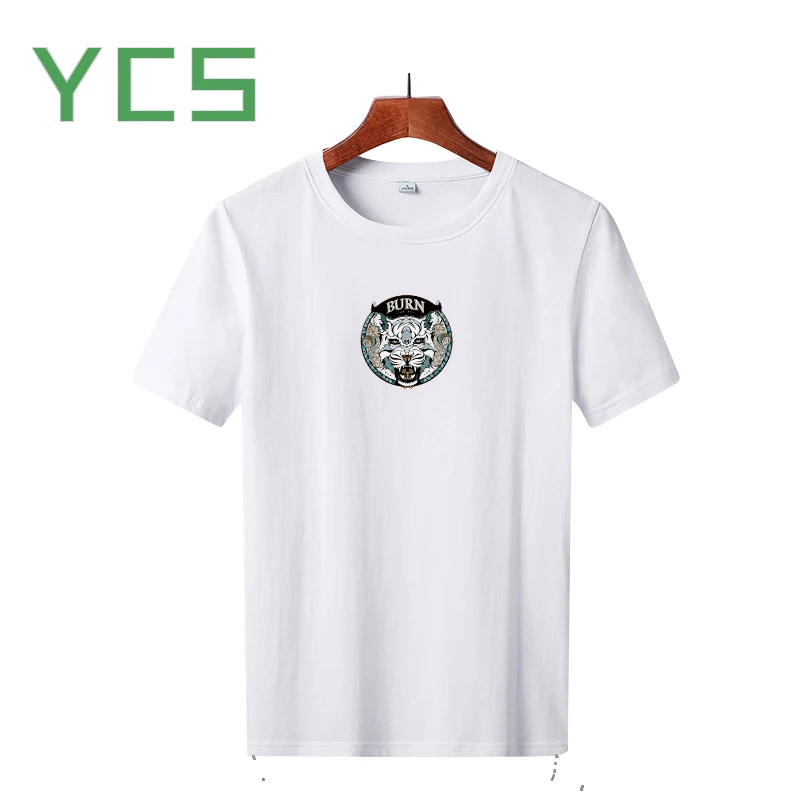 YCS Store летние футболки с 5 узорами Мужская футболка рисунком из мультфильма