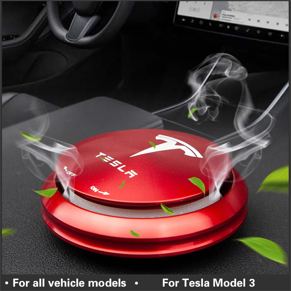 

2020 Car air freshener Air For Tesla Model Y aromatherapy Purifier Aroma fashion style for Tesla Model 3 ModelY S X Accessories