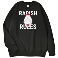 hoodies radish rules printed cool letters man hoodies harajuku style sweatshirts for male casual high quality mens sweatshirt