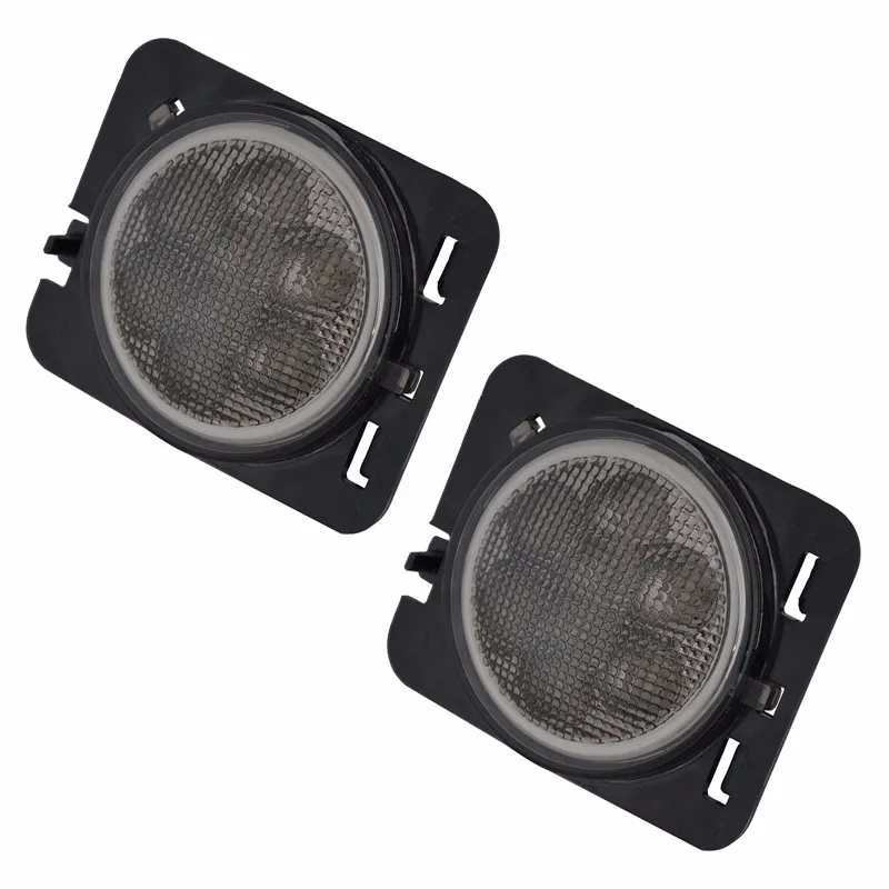 Янтарный передняя светодиодный поворотник светильник сборки 2007 ~ 2016 для Jeep Wrangler JK