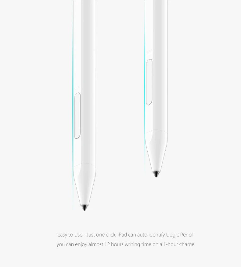 

Uogic Pencil for iPad with Palm Rejection Active Digital Stylus for iPad 8 10.2 iPad Pro 11/12.9 iPad 7 10.2 Mini 5 Air 34 10.9