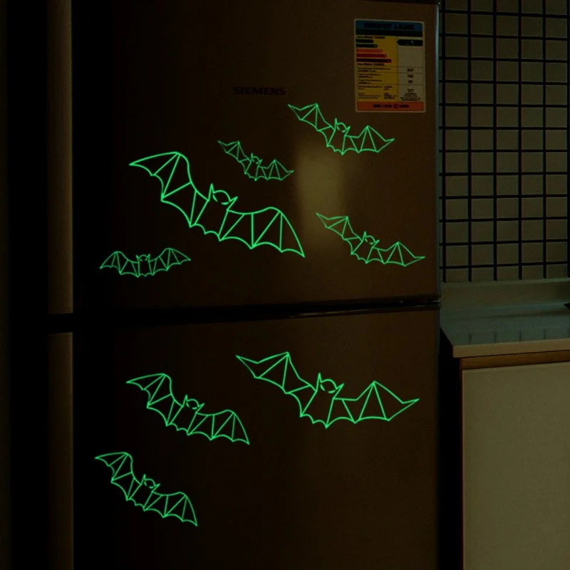 Хэллоуин 3D летучие мыши наклейки на стену домашний декор | Дом и сад