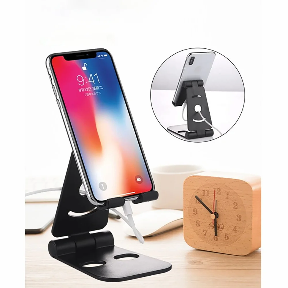 portable universal mobile phone holder desktop for charging base double adjustable phone stand for mobile phone accessories free global shipping