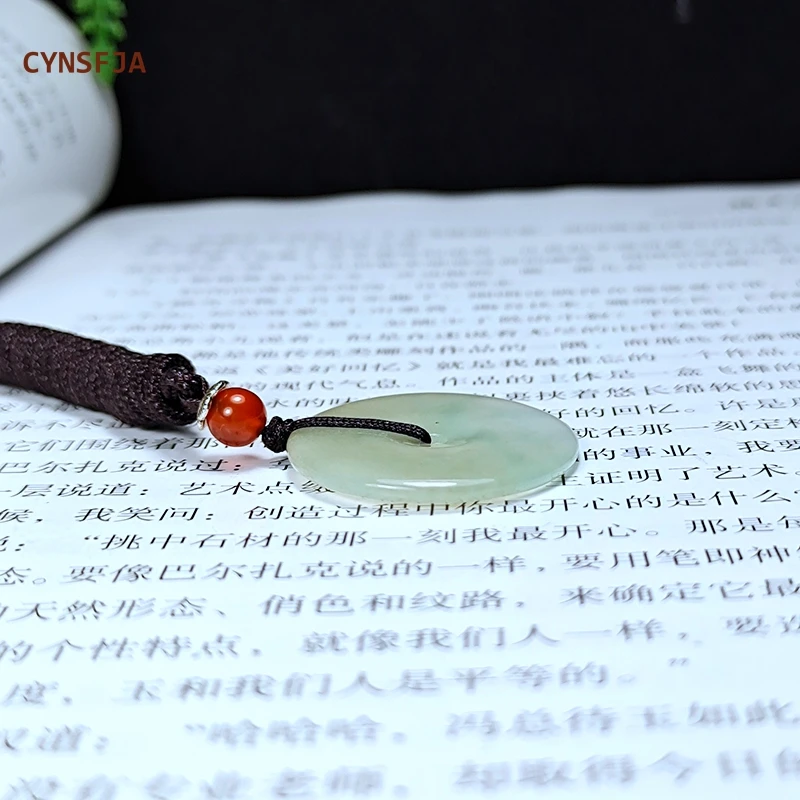 CYNSFJA новые настоящие сертифицированные натуральные изумрудные нефритовые