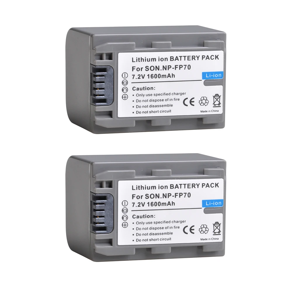 Аккумулятор для Sony NP FP70 FP71 NPFP70 NPFP71|Цифровые аккумуляторы| |