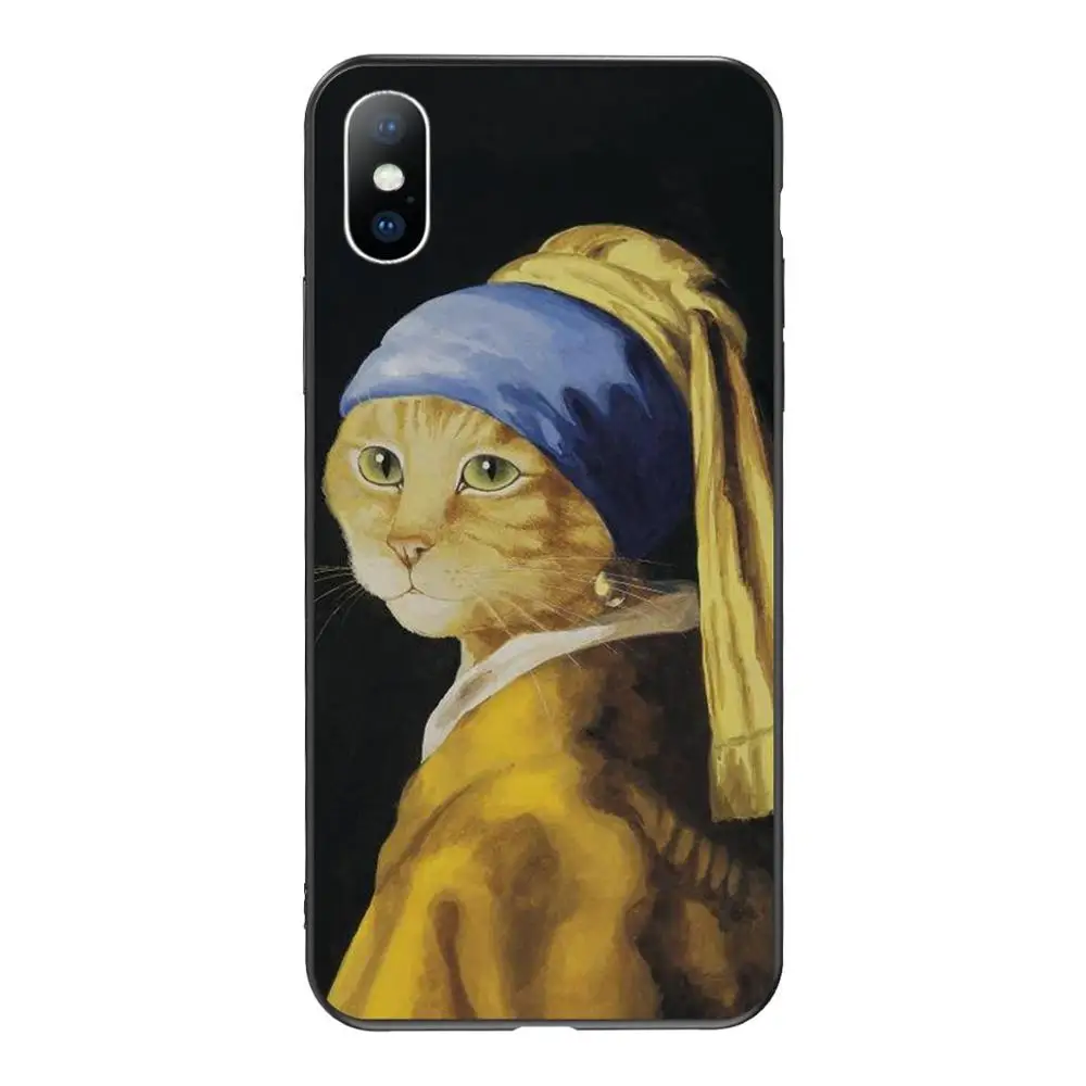 Lovebay художественный абстрактный чехол для телефона iPhone X XR XS Max 11 Pro Max 8 7 6 6s Plus Мягкий ТПУ силиконовый чехол с животным принтом - Цвет: AC7765B