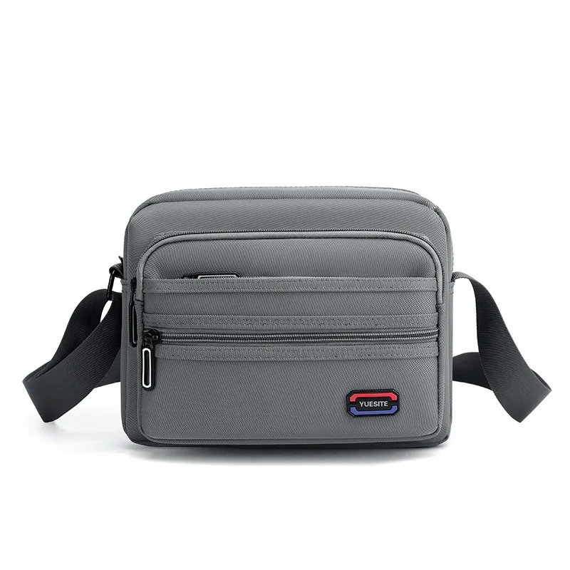 

Новая корейская модная мужская сумка Оксфорд деловая дорожная сумка через плечо Водонепроницаемая Мужская черная сумка на плечо Повседневная брендовая мужская сумка