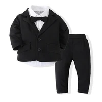 toddler boy clothes kids sets designer clothes noble gentleman three piece suit shirt jacket pants childrens clothing host dress