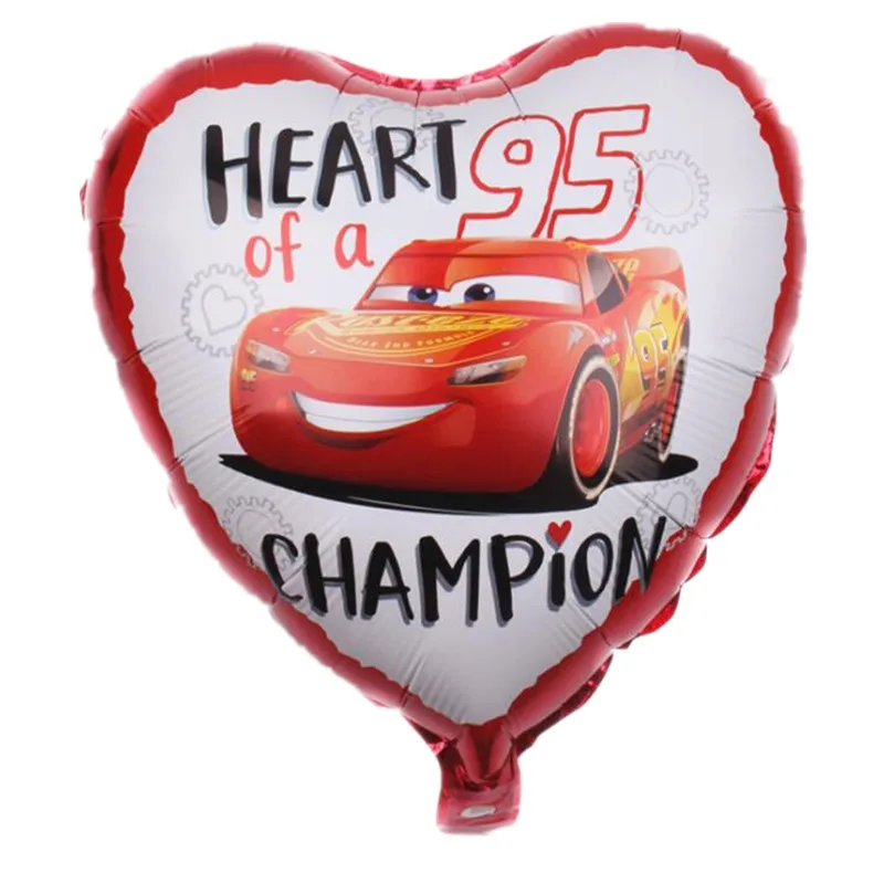 Balloons-2-1pcs Из мультфильма, популярная яркая детская одежда с рисунком персонажей disney автомобили тема ребенок День рождения украшения набор принадлежности для тематической вечеринки Семья вечерние Baby Shower вечерние поставки - Цвет: Balloons-2-1pcs