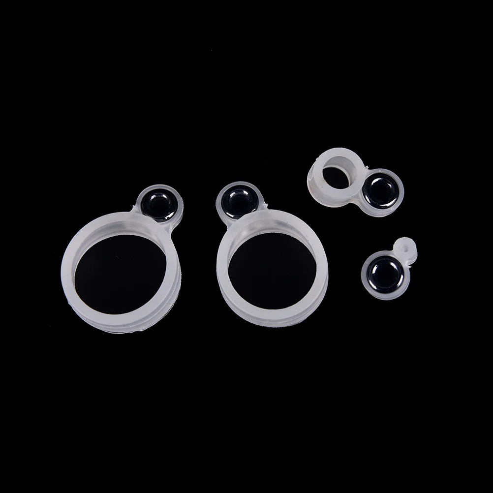 14Pcs Fishing Rod Wire Ring Silicone Line Guide Different Size 1-14 | Спорт и развлечения