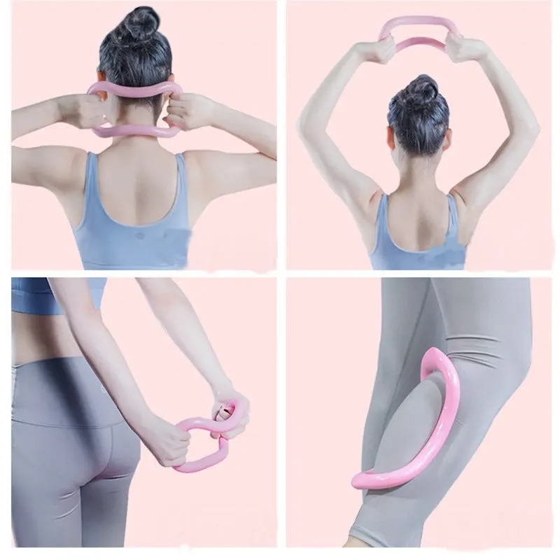

Yoga Ring Magic Open Shoulder Thin Back Fascia Stretching Massager Lacing Pilates Fitness Equipment Accessories