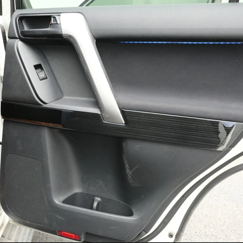 Карманго для Toyota Land Cruiser Prado 150 2010- Автомобильная Внутренняя дверь Подлокотник Накладка рамка накладка наклейка интерьерные аксессуары