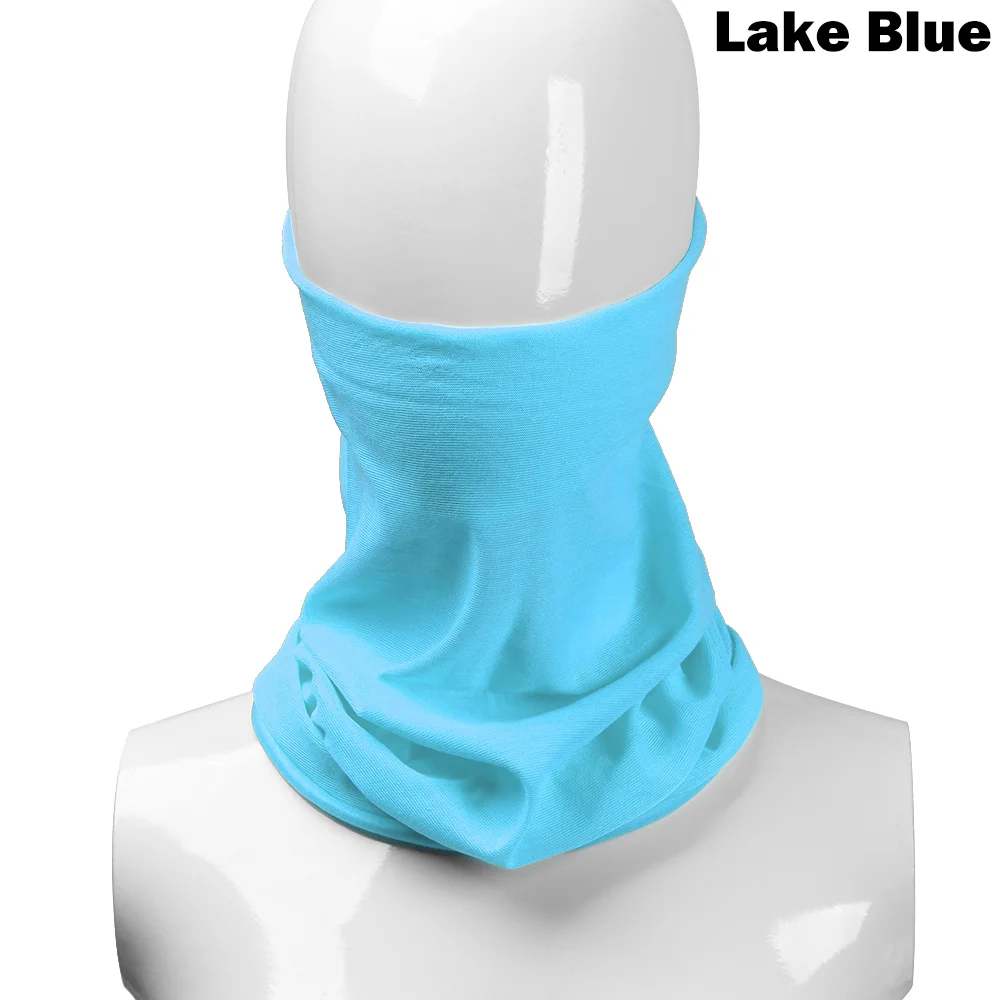 lake blue Горячая Мода Открытый Туризм ветрозащитный шарф бандана Военная маска трубка Рыбалка Велоспорт покрытие для тактических действий шеи гетры Байкерский шарф - Цвет: lake blue