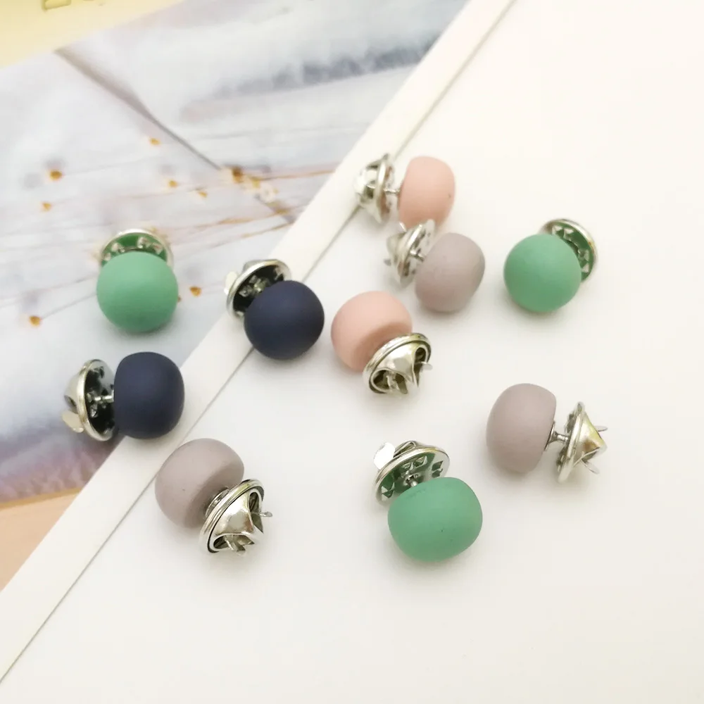 11 -10 Pcs 10 шт. 1,2 см женский набор Брошь Мода Имитация Жемчуга Стразы булавки пальто Одежда булавки аксессуары Подарочные Броши для женщин - Окраска металла: 11 -10 Pcs