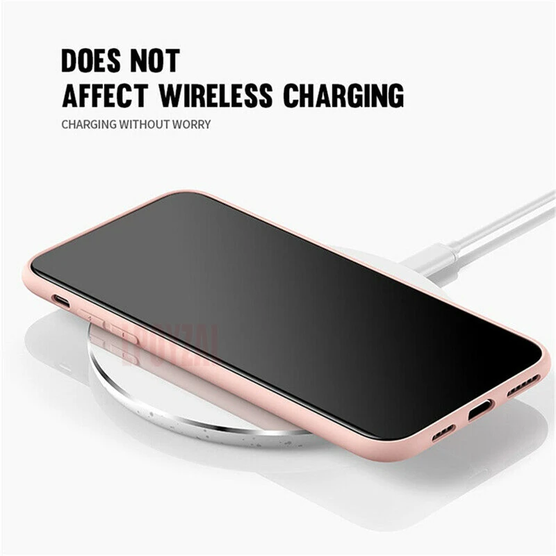 LPOYZAL мягкая накладка из жидкого силикона чехол для samsung Galaxy Note 8 9 10 плюс S7 S8 S9 S10 S10E J4