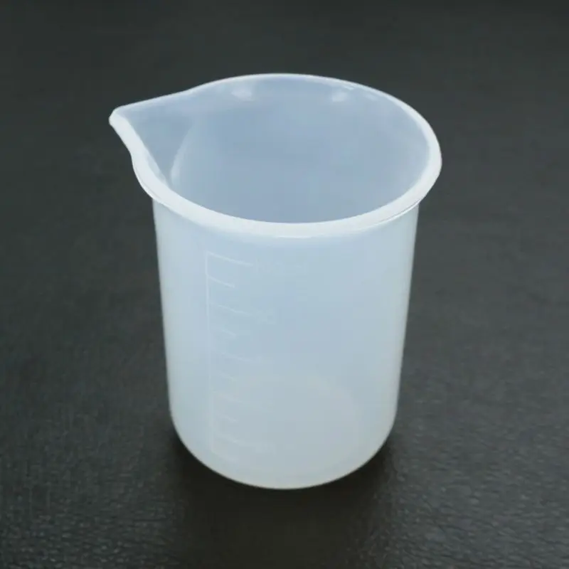

2021 New 100ML Silicone Measuring Cups Handmade DIY Crystal Epoxy Jewelry Making Tools