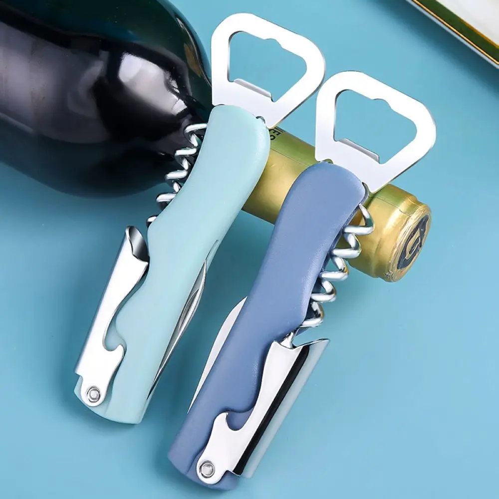 

Multifunction Wine Bottle Opener Foil Cutter Destapador De Cerveza Abridor Garrafa Vinho Otwieracz Do Piwa Beer Bar Accessories