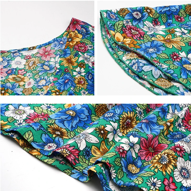 

Ladies Vintage Maxi Floral Print Summer Dress Women Bohemian Slim Casual High Waist Bandage Women Beach Dress Female Vestidos