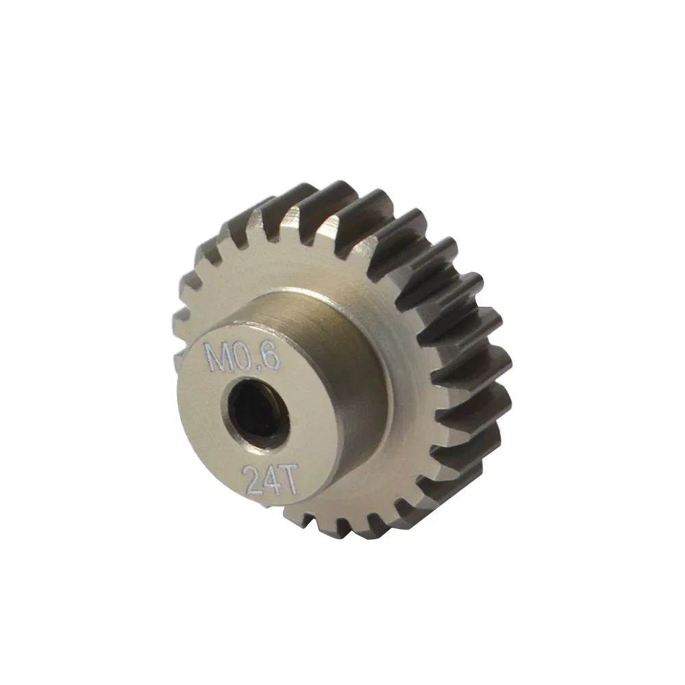 1/10 весы 06 модуль с твердым покрытием Alu шестерни 24T 48P для Tamiya TT02 54771 Запчасти