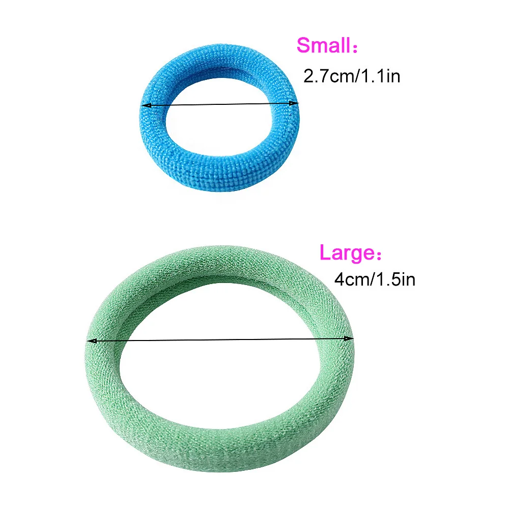 Модные резинки для волос в ярких цветах - аксессуар для девочек на резинке для хвоста