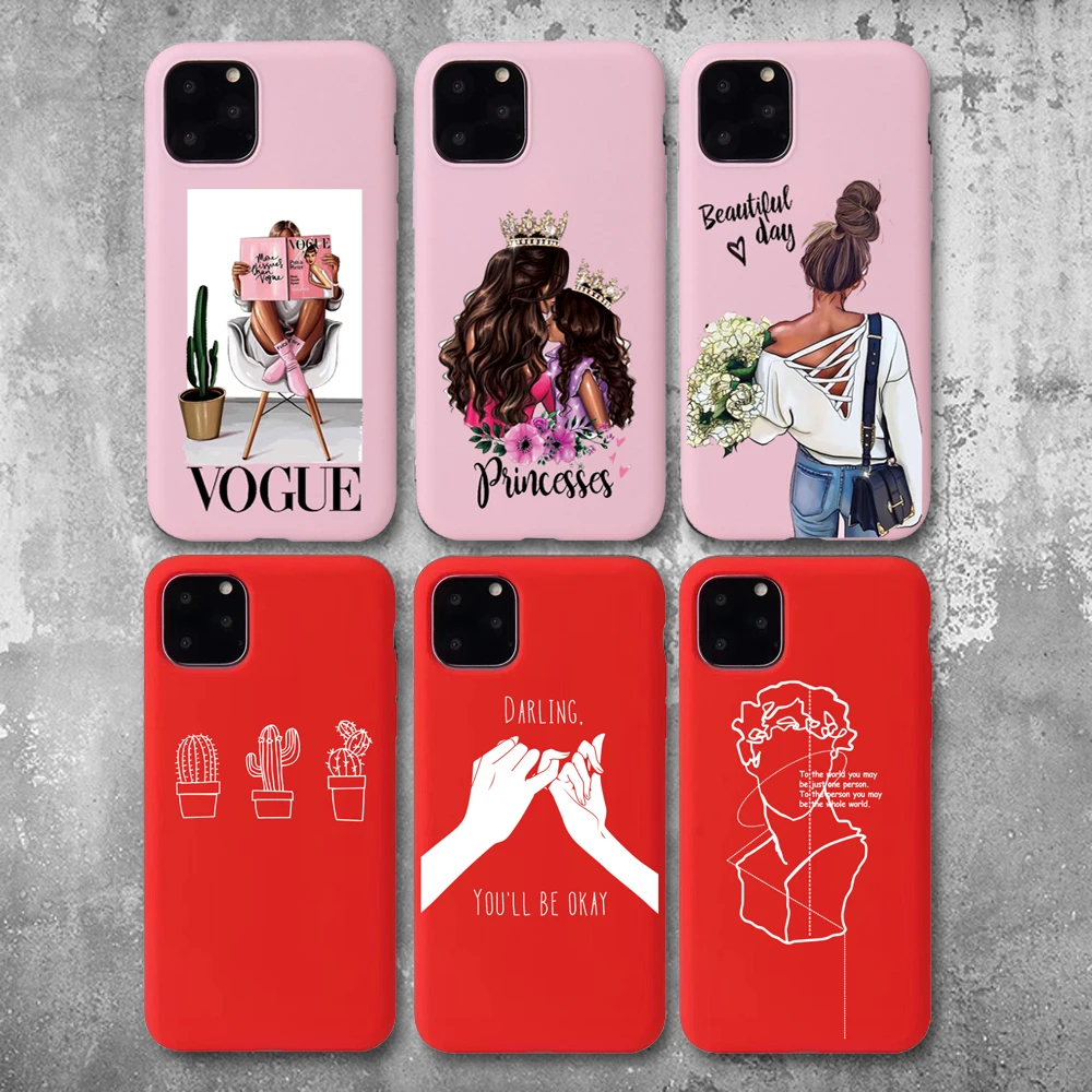 Модный чехол для телефона Super mom Baby для iPhone 8, 7 Plus, 6 S, X, XS, MAX, XR, 11Pro, мягкий Цветной силиконовый чехол Etui Capa