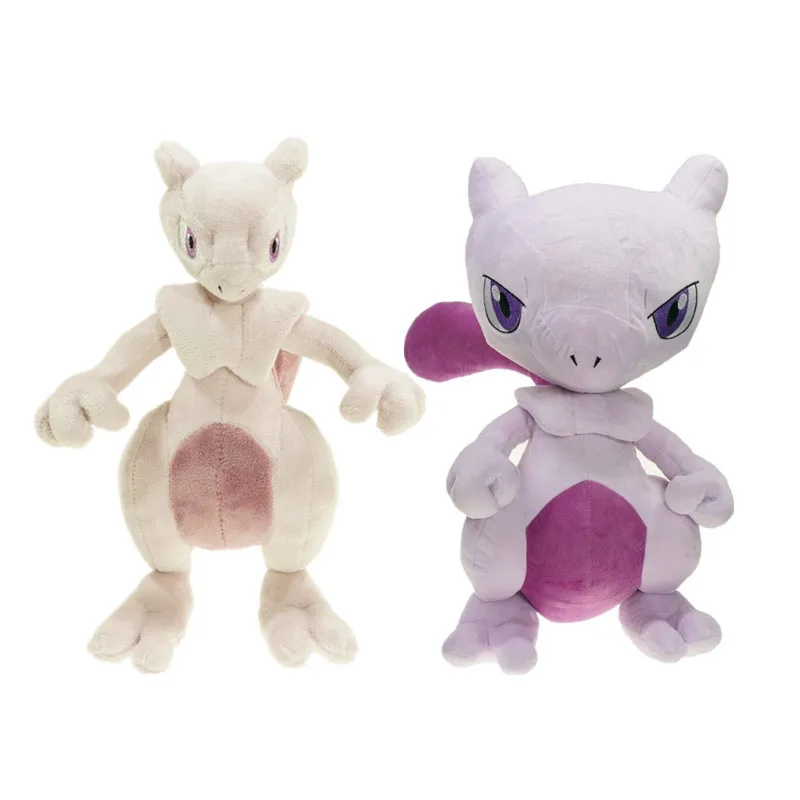 

Плюшевая игрушка-Зверюшка Pokemon Mewtwo и Q Version Mewtwo Mew Evolution Edition, плюшевая кукла для детей, подарок, 30 см