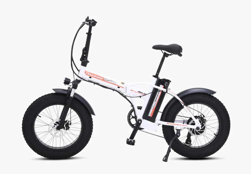 Электрический велосипед 20 дюймов Электрический Снежный велосипед e-bike 500 Вт высокоскоростной мотор e велосипед складной портативный Электрический велосипед