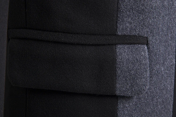 Модный зимний длинный мужской Тренч в полоску с принтом новинка 2020 приталенная